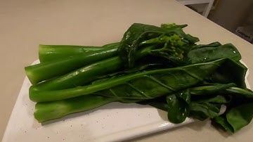 Organic Chinese Broccoli (Gailan)