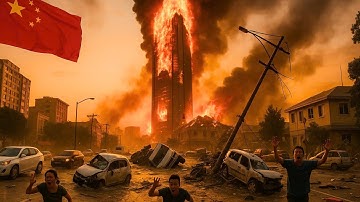 CHAOS in Hongkong! Inferno in Chinachem Tower veroorzaakt massale evacuatie, straten in paniek