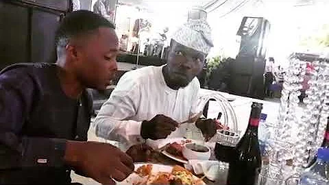 Shocked!!! Nollywood Actors ijebu rain cursed at the final burial of Actress Fagbuyi Dad