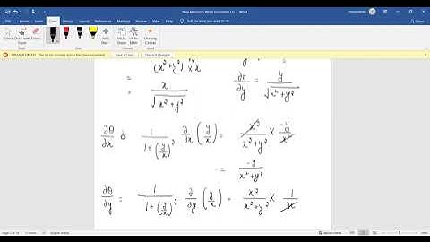 Polar form of Laplace equation