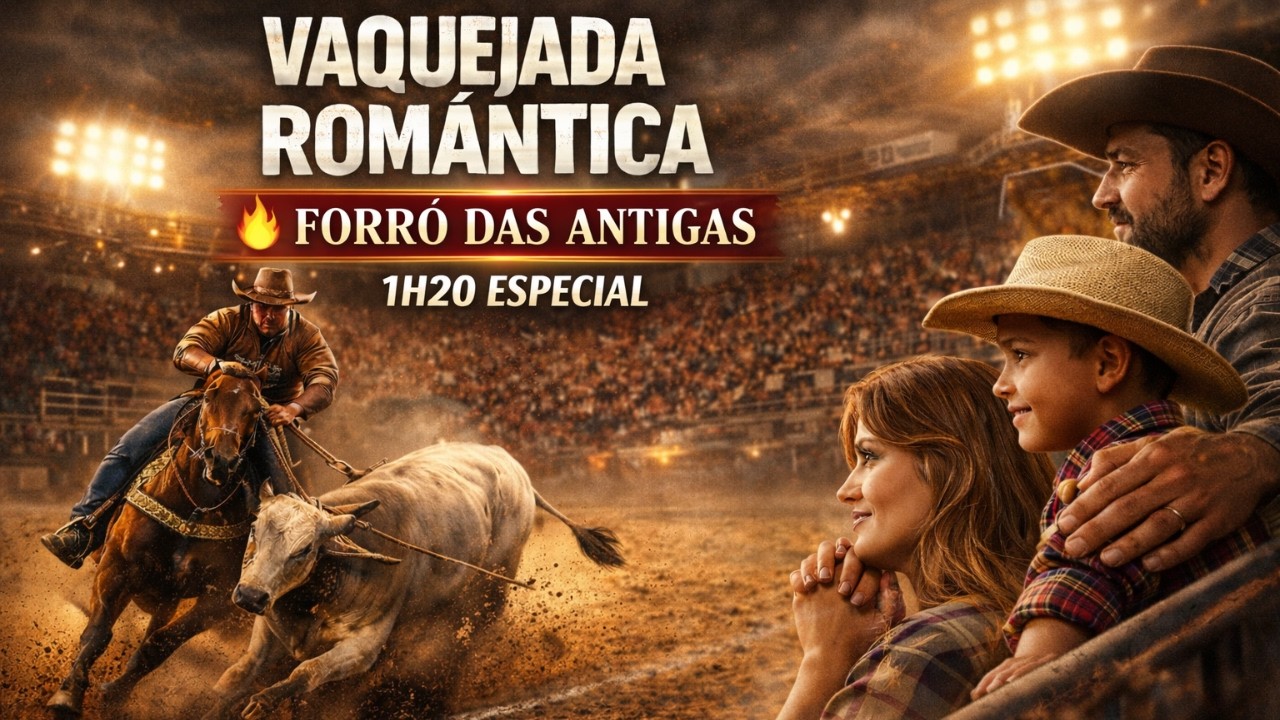 🔥 FORRÓ DAS ANTIGAS – VAQUEJADA ROMÂNTICA 🤠 1H20 de Música que Todo Vaqueiro Ama