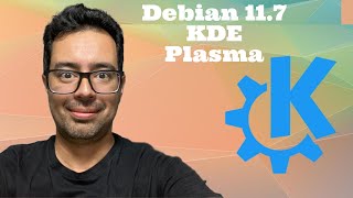 KDE PLASMA COM DEBIAN 11.7 Desktop Linux