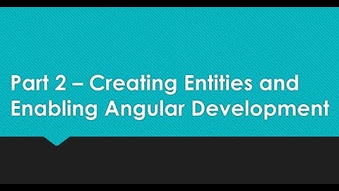 Angular and Spring Boot using JHipster (Part 2)