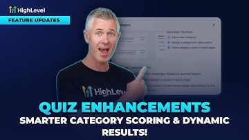 Quiz Enhancements - Smarter Category Scoring & Dynamic Results!
