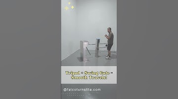 Solving the Luggage Problem with Tripod Turnstiles + swing gate