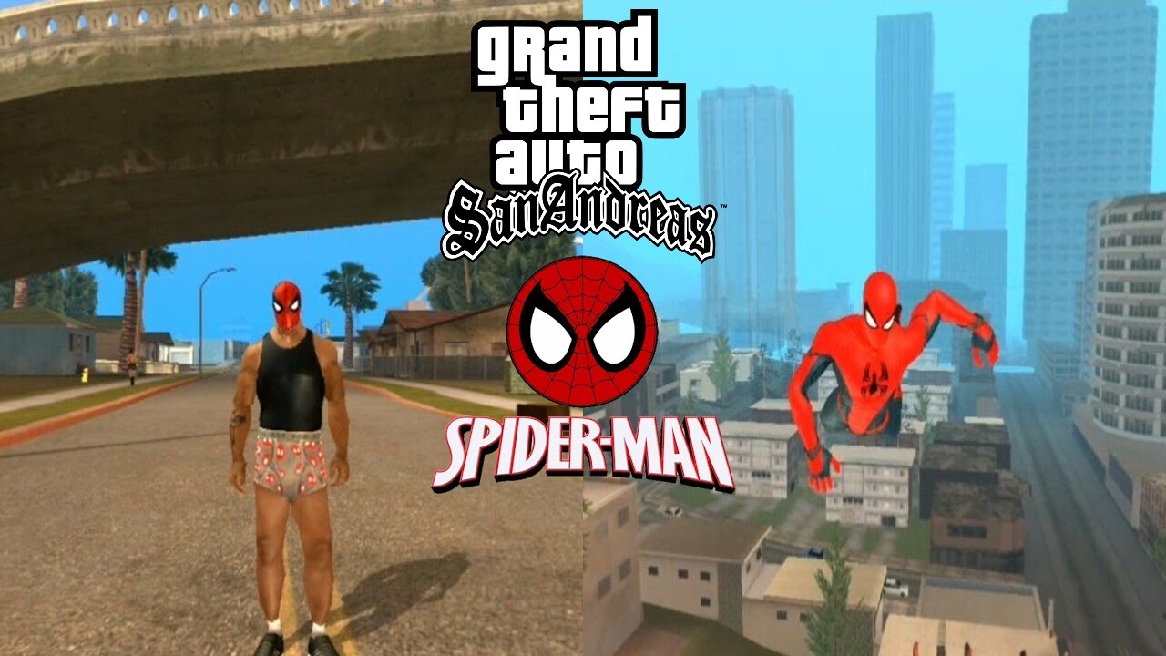 gta san android spiderman gta san android spiderman