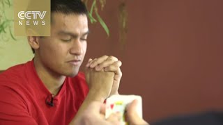American prepares to appear on popular Chinese game show The Brain