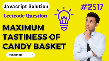 Maximum Tastiness of Candy Basket Leetcode | Leetcode Question 2517 | Medium (Hindi) | Binary Search