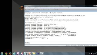 Introduction to Windbg Series 1 Part 5 - Introduction to debugger Commands Profile