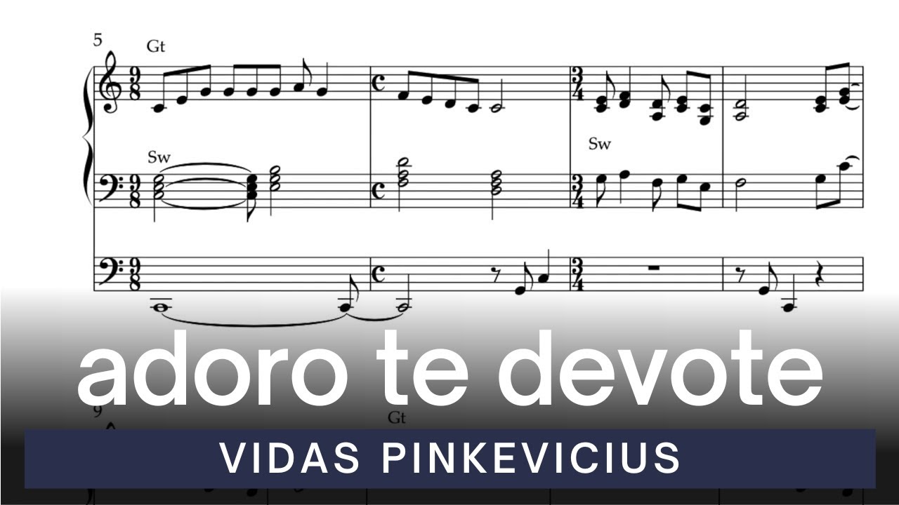 Meditation on Adoro te devote, Op. 221 | Vidas Pinkevicius | Hauptwerk