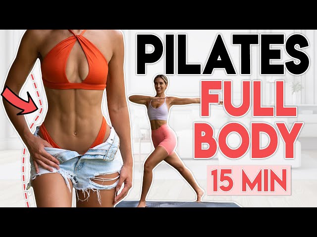 FULL BODY PILATES & FAT BURN 🔥 Lose Fat & Tighten | 15 min Workout