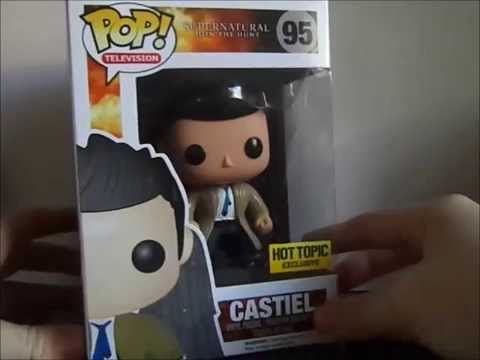 Supernatural Winged Castiel Funko Pop Review - YouTube