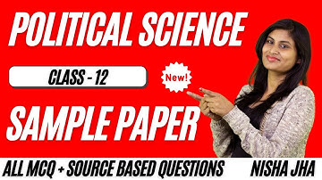 Pol Science Class 12 | Revision series For Term 1 | All Chapters MCQ + Assertion Reason+  Cartoons