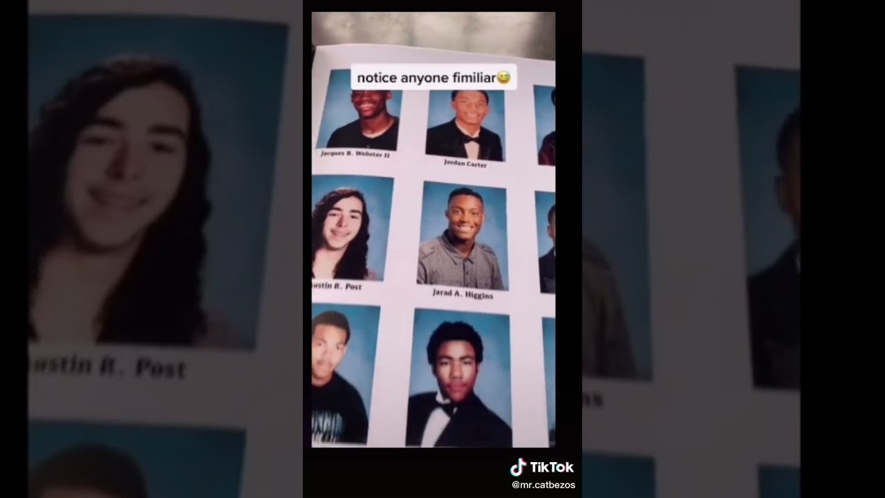 Celebrity Yearbook Photos TikTok Mr Catbezos