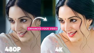 How to Convert Normal Video to 4k ultra hd in android | normal video ko hd video kaise banaye screenshot 5