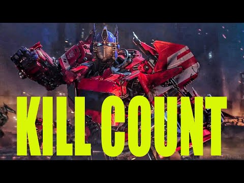 Transformers Optimus Prime Kill Count