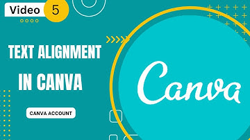 Text Alignment in canva | Alignment of text in canva | Abdul Wahab