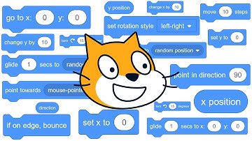 How to use every Motion block in Scratch