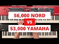 Nord stage 4 vs yamaha yc88  comparison review