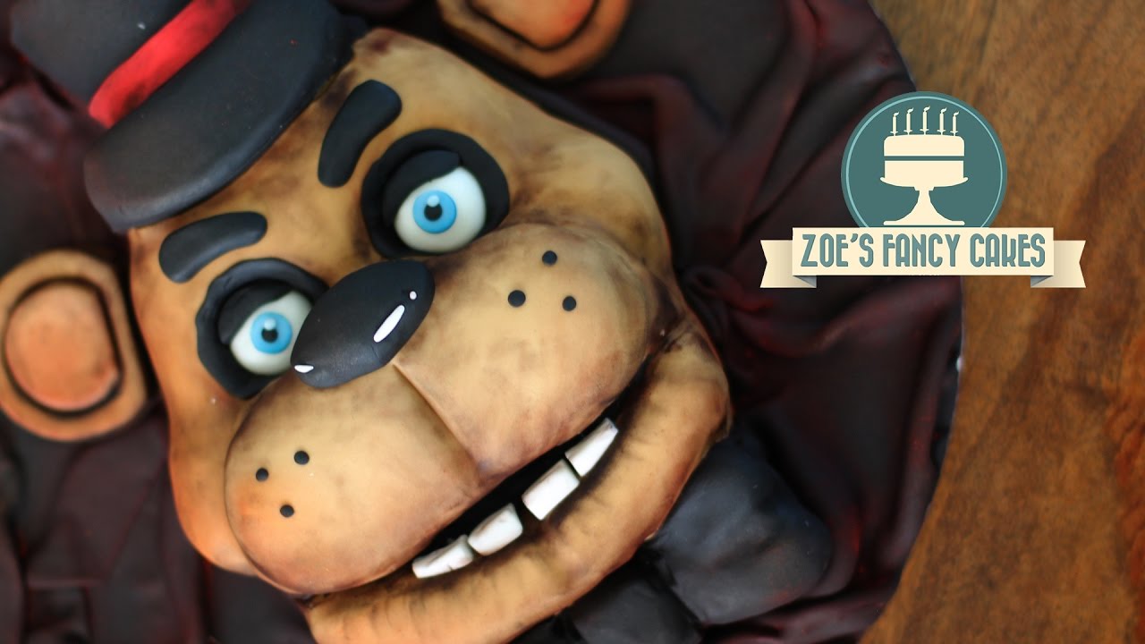 Golden Freddy Five Nights At Freddy's Cake Topper, Created …