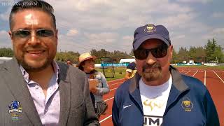 Entrevistas del juego Pumas Acatlán vs Pumas CU.