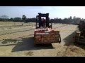 Forklift use in brick feild