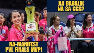 Ella de Jesus na-manifest PVL Finals MVP ni Jema Galanza! Creamline champion ulit!