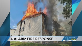 Crews battled four-alarm apartment fire by Queen City News 231 views 1 day ago 1 minute, 25 seconds