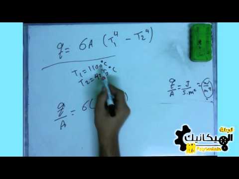 .:: انتقال الحرارة - ج3 || CH.1 Radiation & Examples ::.