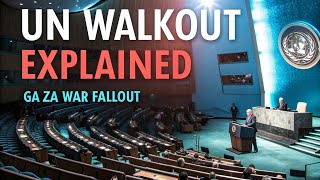 World Leaders Walk Out During Netanyahu’s UN Speech Over Gaza War