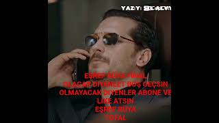 EŞREF RÜYA #edit #çukur