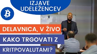 Kriptovalute od odprtja trgovalnega računa do prvega nakupa - Praktična delavnica za začetnike