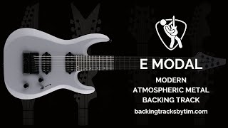 Spiritbox Inspired Modern Atmospheric Metal Backing Track in E | 110 BPM