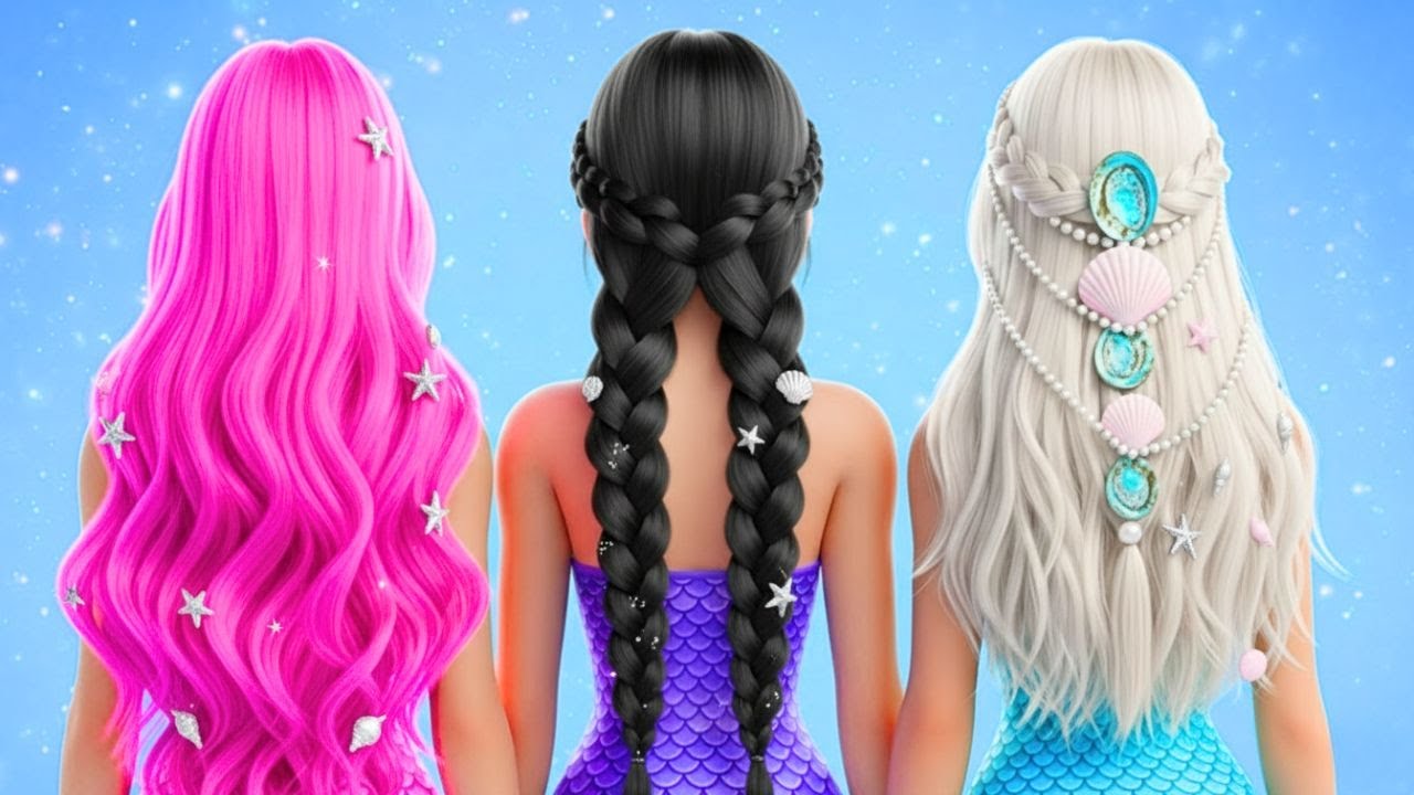 👑 Королевская Русалка vs 🌊 Океанская Девушка! ✨ Подводное Преображение