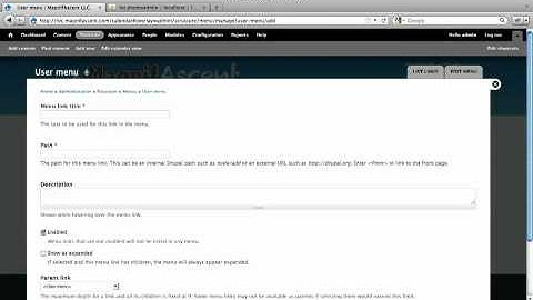 94. How to add a "log in" menu item to the user menu (a Drupal how-to)