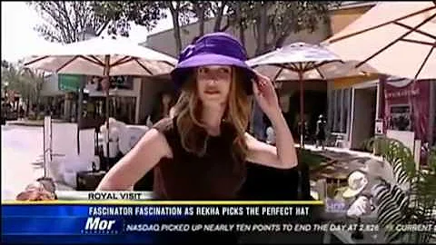 News 8 Report: Hats for the Royal Polo Match Diana...