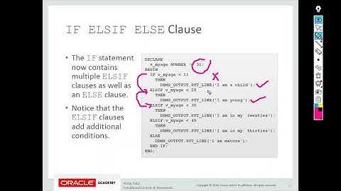PL/SQL Control Structures