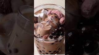 Cute Hamster drinking bubble tea 🐹🧋– tiny sips, maximum cuteness! #cuteanimals #animalrescue