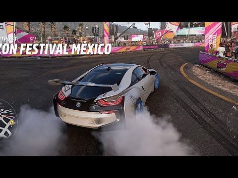 Drifting with BMW i8 2015 - Forza Horizon 5