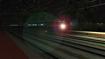 1 Hour Non Stop Run... Indore Pune Express Full Jounery Part 5 || Msts & Open Rails ||