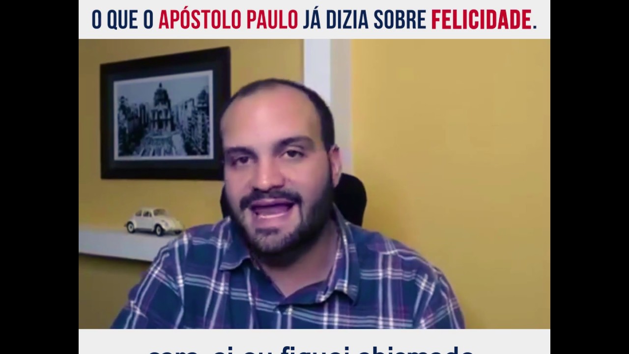 A ciência descobriu recentemente o que o APÓSTOLO PAULO já dizia sobre FELICIDADE (Gabriel Barone) coaching vs mentoring