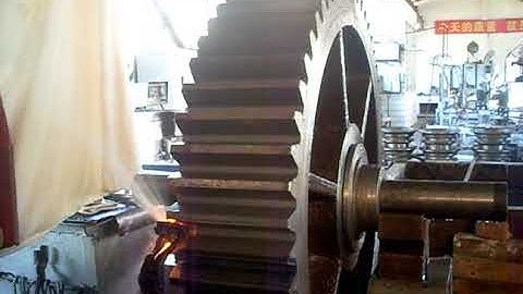 diameter 2m gear induction hardening machine