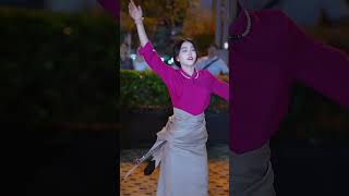 Laxiaomu, beautiful Tibetan girl, Tibetan dance &quot;The Call of the Seasons”