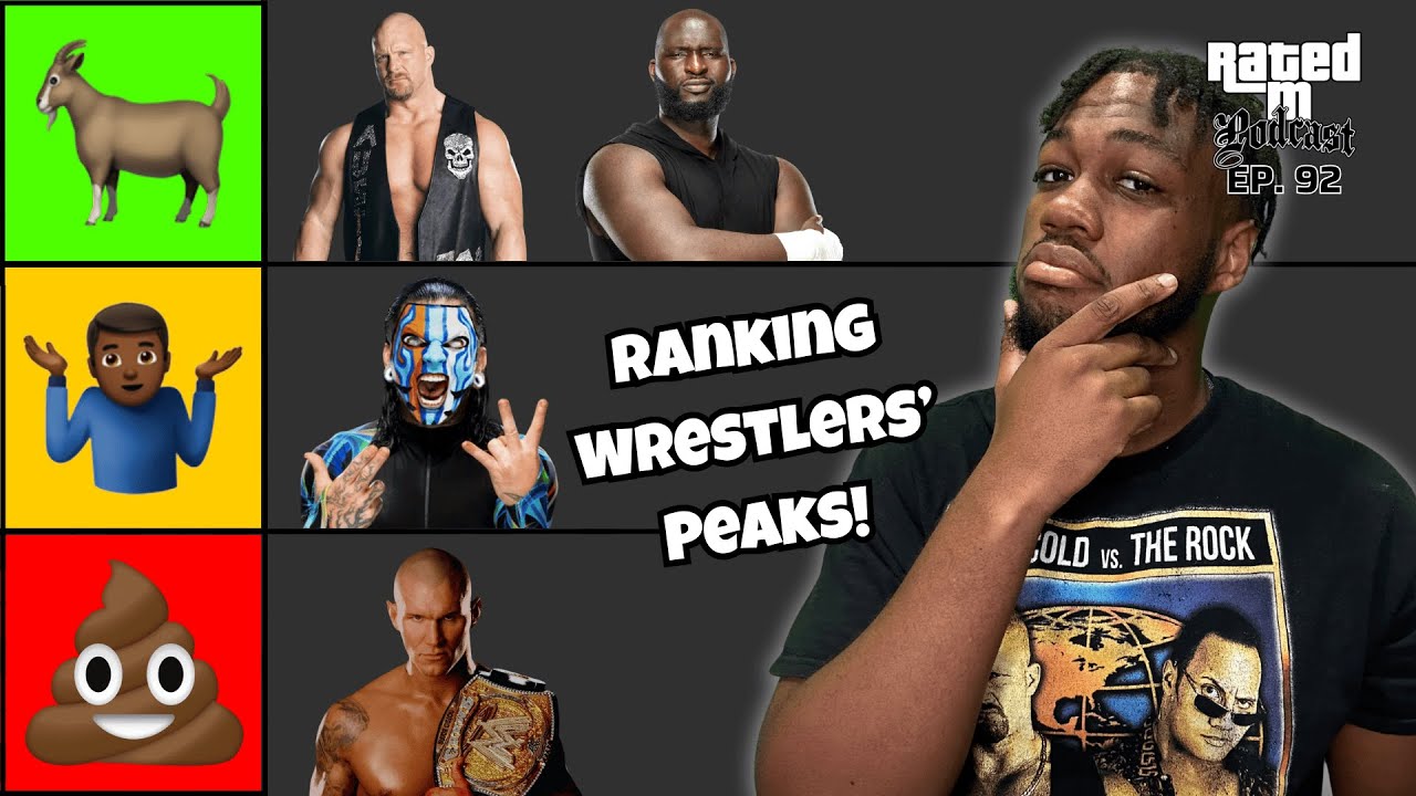 Tier Ranking Pro Wrestlers' Peaks! | Rated M Podcast (Ep. 92)