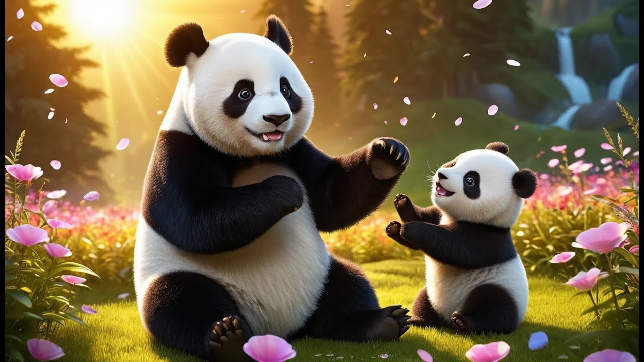 Panda Bear, Panda Bear, Twirl Around! | Joyful Panda Dance Song for Kids | Fun Nursery for Toddlers