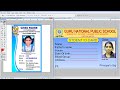 how to Design Student id card & Visiting card in Photoshop 7.0 in Kannada |Guru|