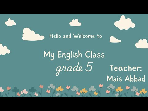 الصف الخامس Grade 5 الوحدة الثانية Unit 2 شرح قاعدة Could Couldn T