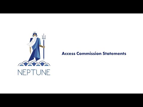 Access Commission Statements - Neptune Flood