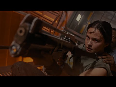 Alien: Romulus (2024) Rain Shoots The Aliens Scene | 4K HD