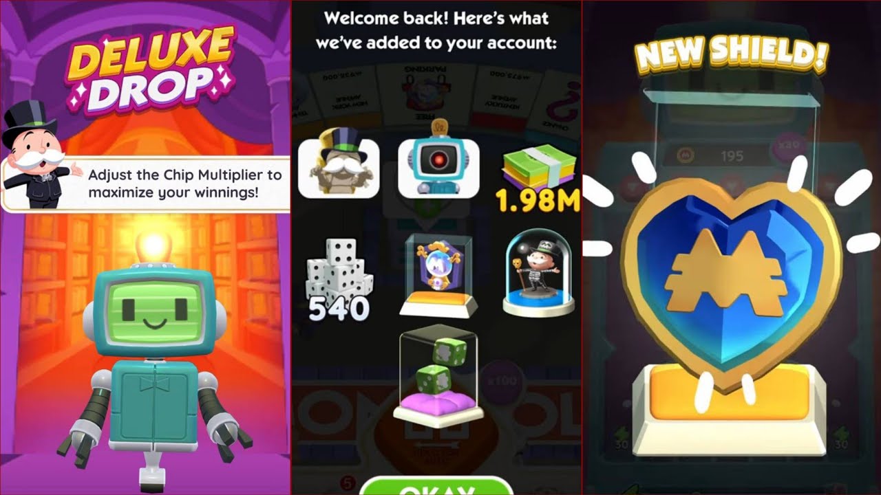 Monopoly Go | Peg-E DELUXE DROP | 1200 CHIP X30 PRIZE DROP 